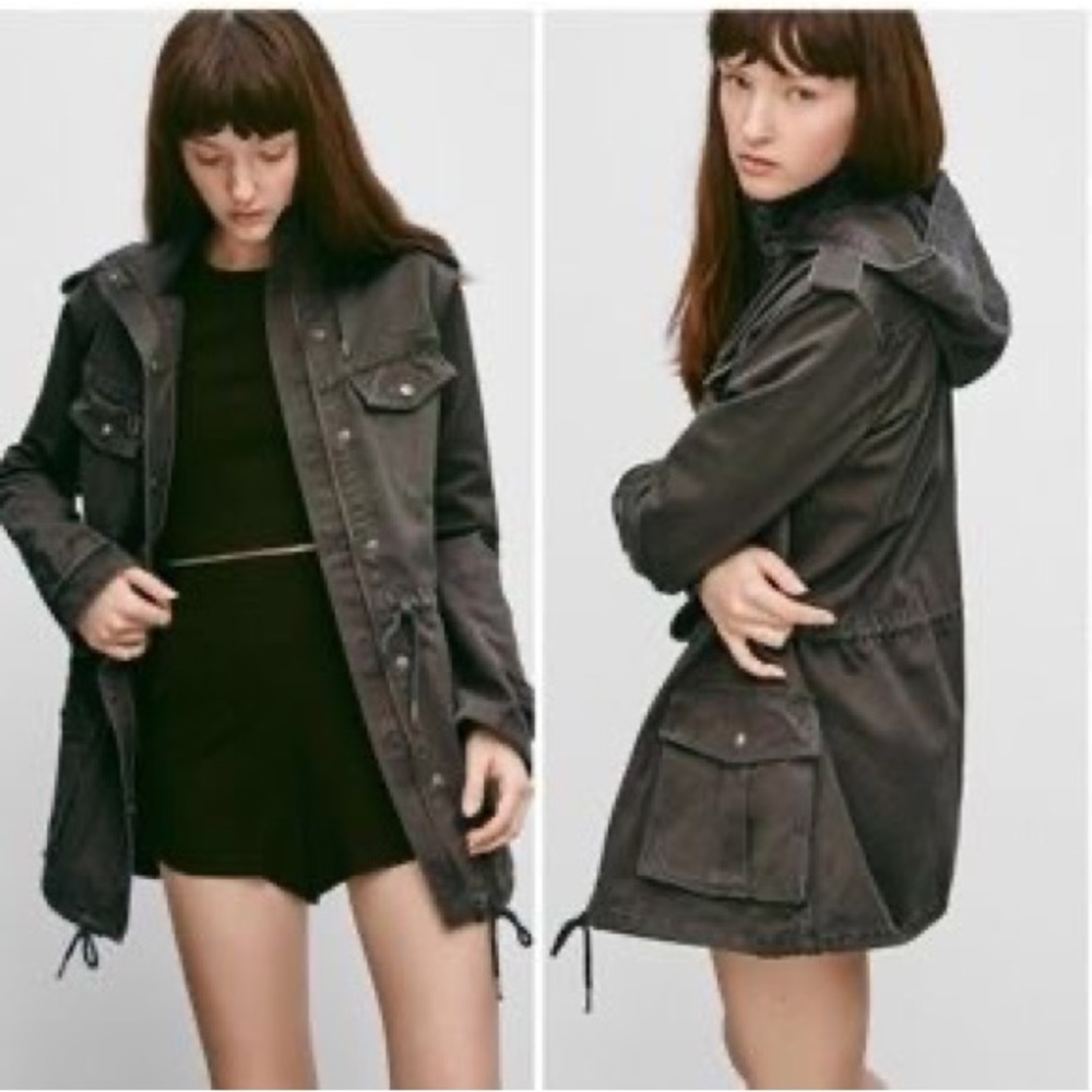 Aritzia Talula Balfour Military Jacket Gem